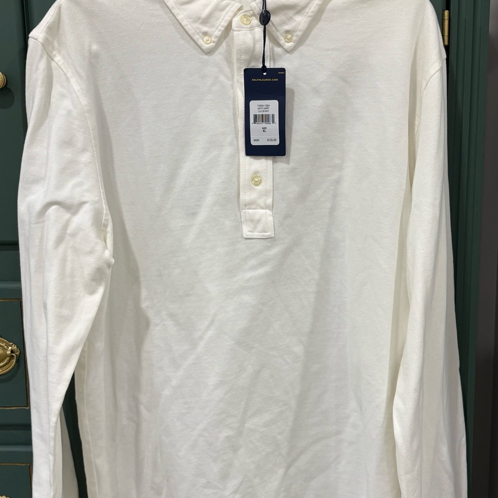Ralph Lauren White Polo Shirt